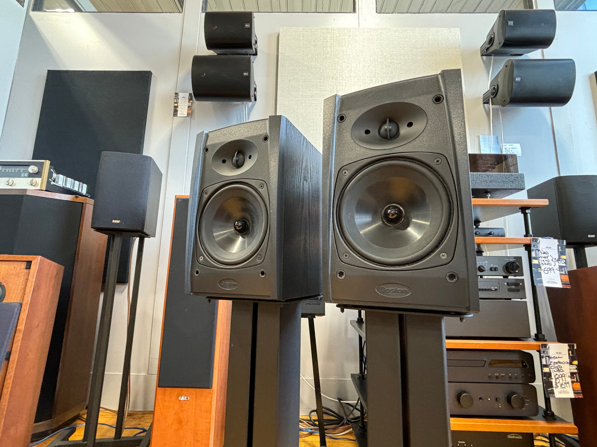 Boston Cr75 Speakers Boston Acoustics, CR75 Mini Monitors – Holt