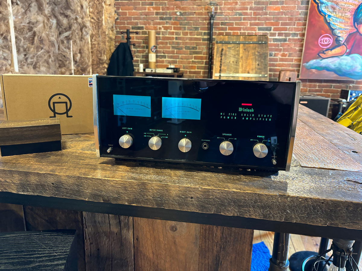 Legendary McIntosh, MC2105 - As Good As It Gets!! – Holt Hill Audio