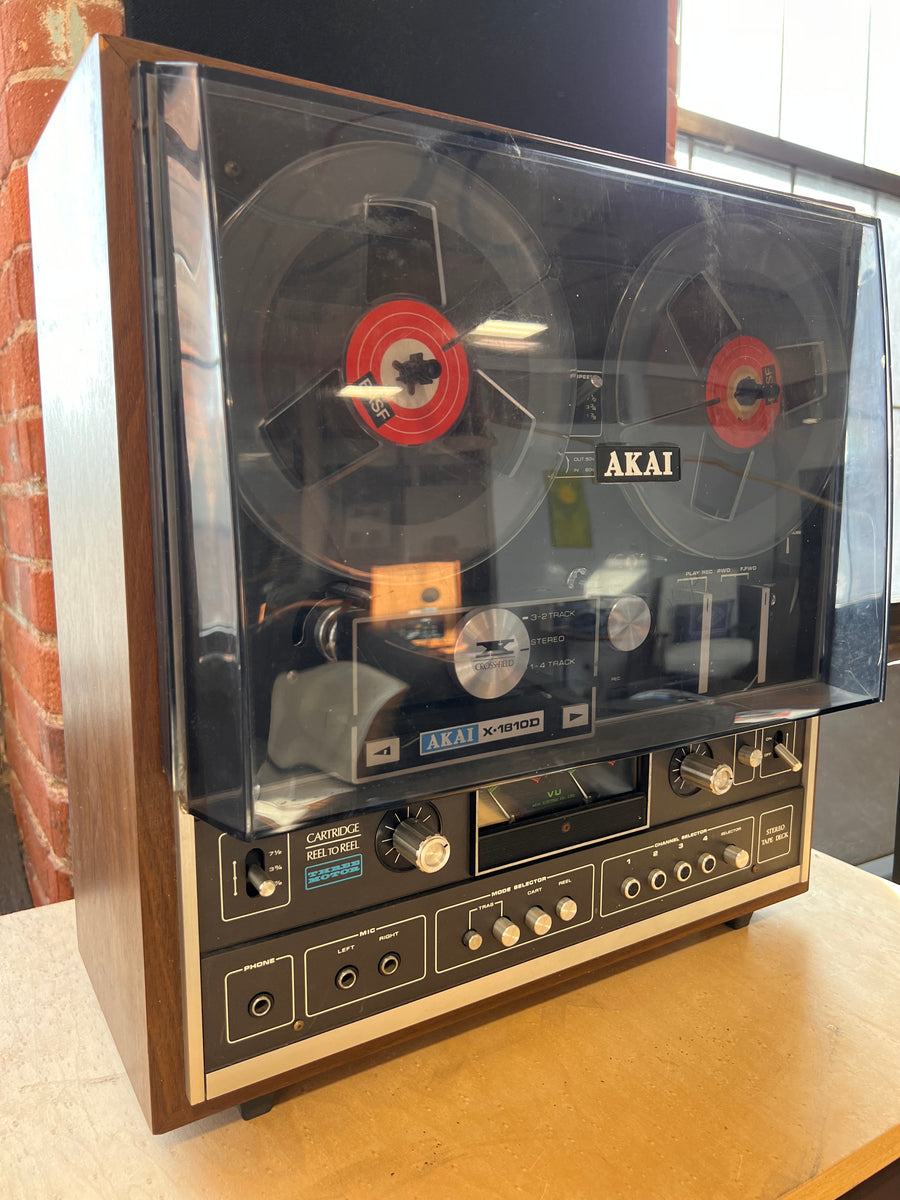 Akai X-1810D, RTR and 8-Track Cartridge Deck