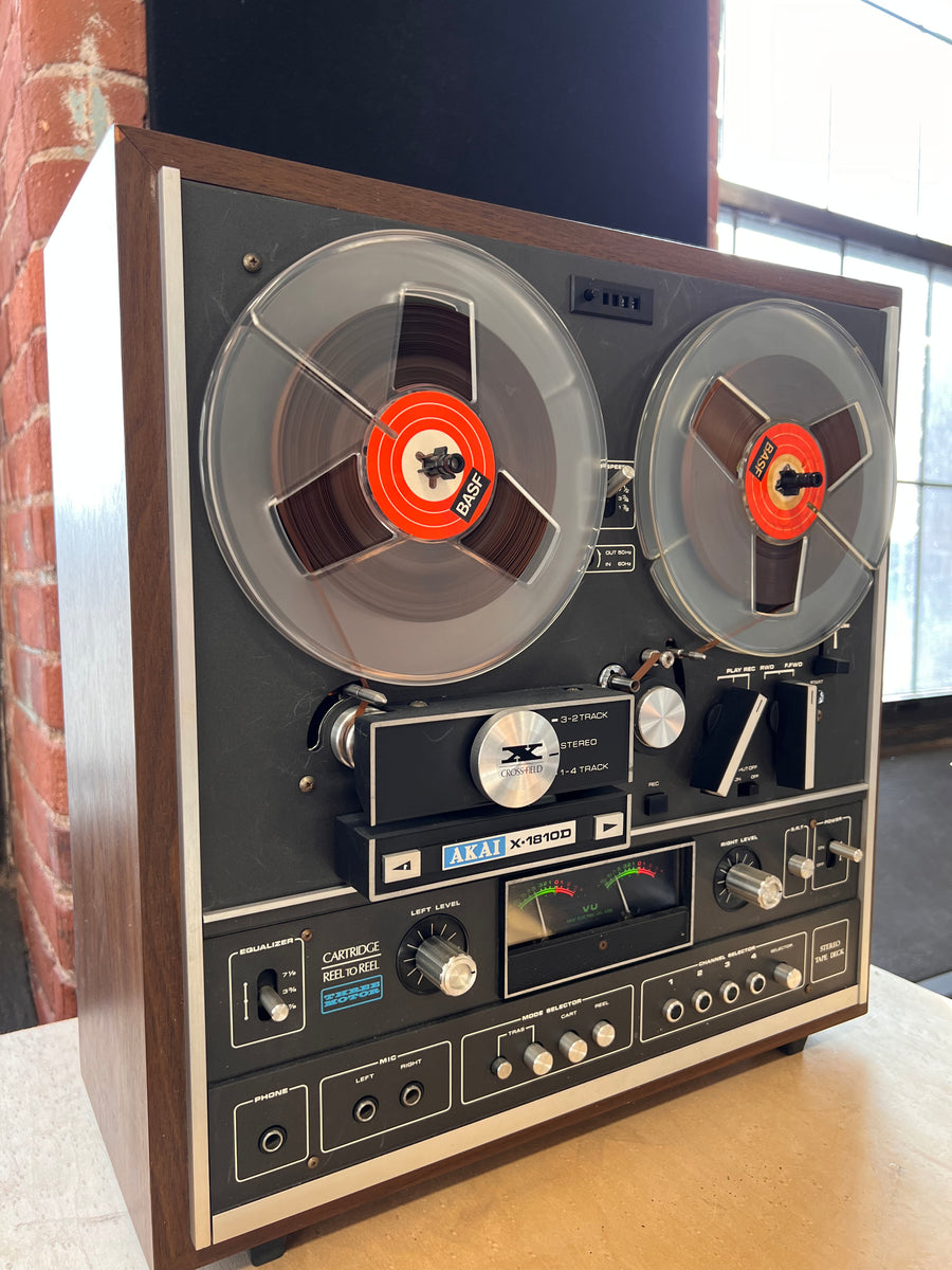 Akai X-1810D, RTR and 8-Track Cartridge Deck – Holt Hill Audio