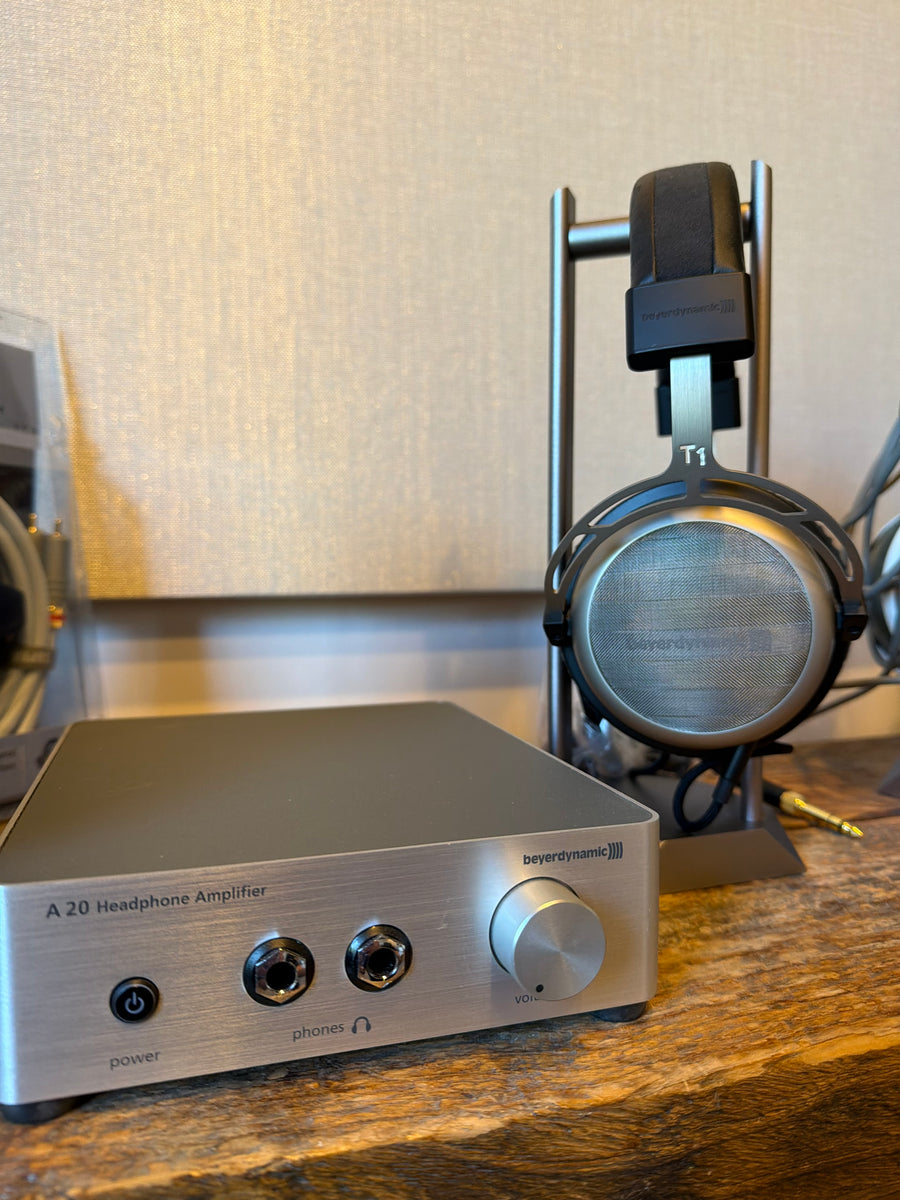Beyerdynamic T-1 Headphones & A-20 Amp Combo – Holt Hill Audio