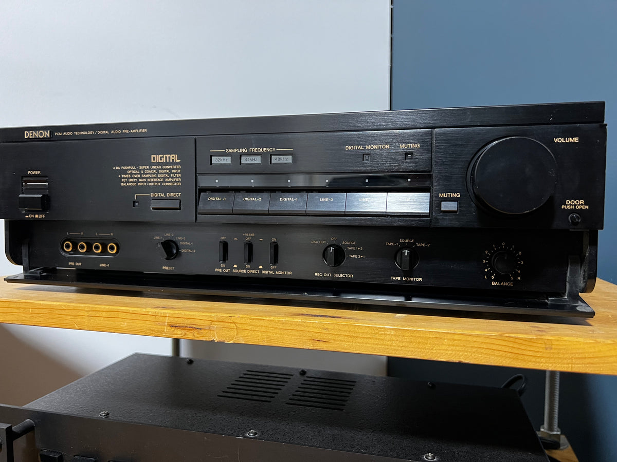 Denon DAP-5500 Hybrid Digital-Analog Preamplifier – Holt Hill Audio