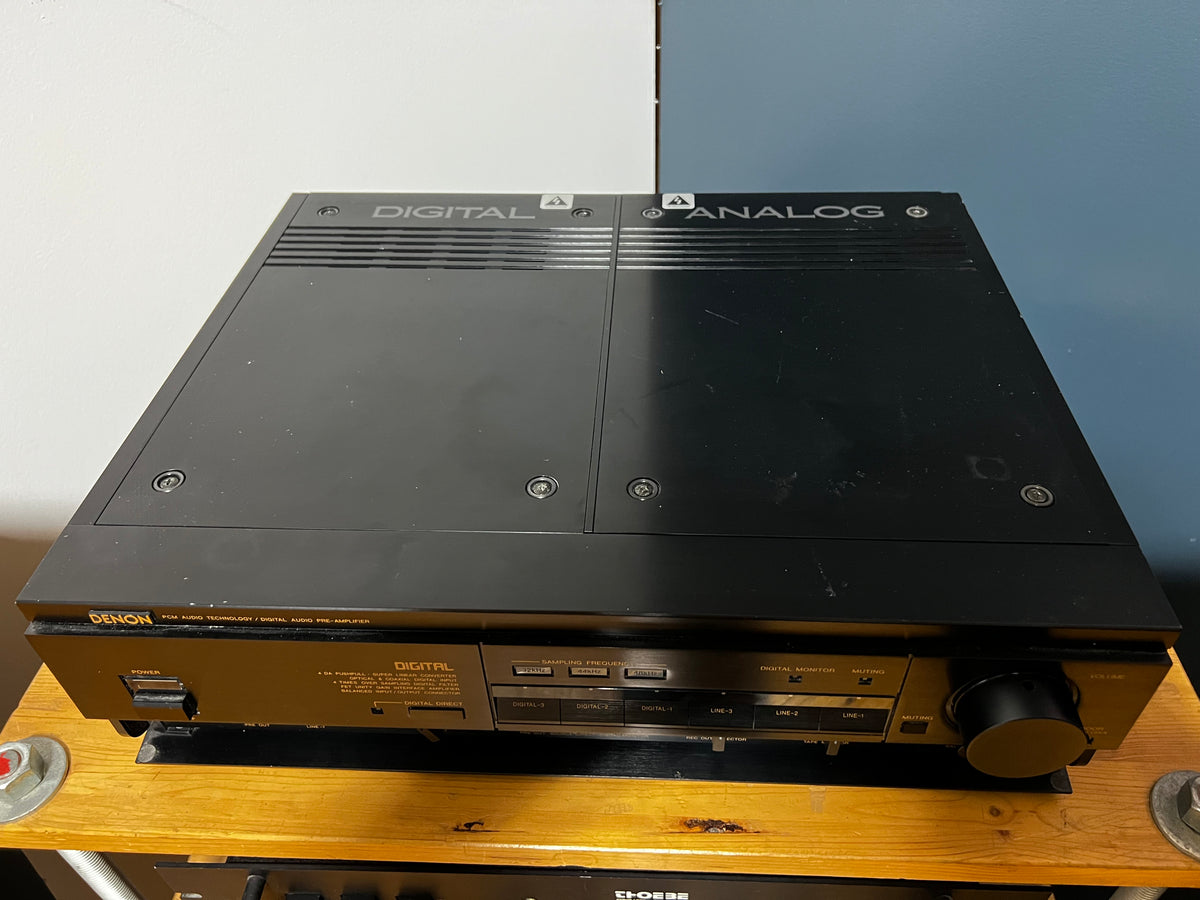 Denon DAP-5500 Hybrid Digital-Analog Preamplifier – Holt Hill Audio