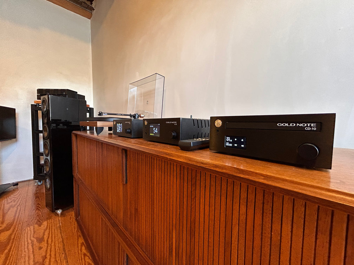 Gold Note CD-10 Player/DAC – Holt Hill Audio
