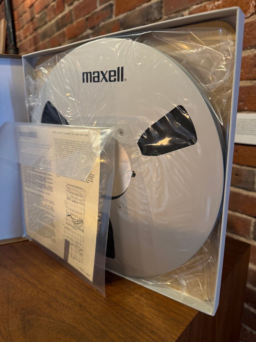 Maxell UD 35-180 High-Output Mastering Tape w/ 10.5