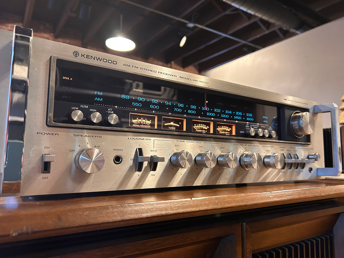古木 Kenwood Rare Vintage Stereo Receiver Model 9600 | eBay