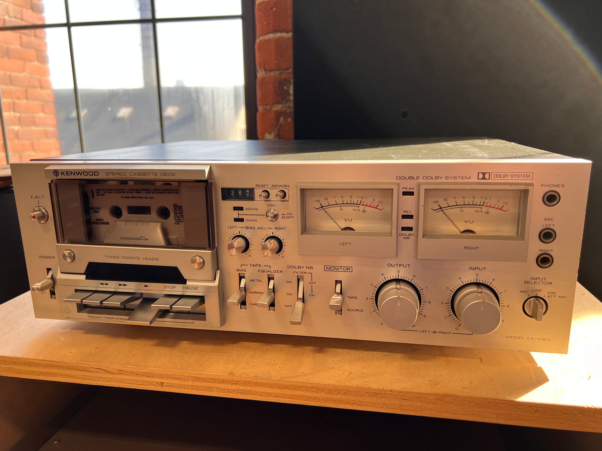 Kenwood KX-1060 Vintage 3-head Cassette Deck, So cool! – Holt Hill
