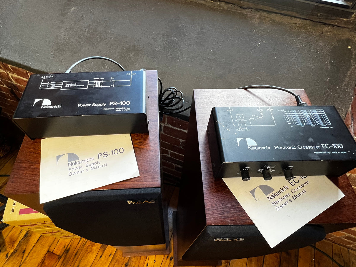 Nakamichi PS-100 パワーサプライ Nakamichi PS-100 Power Supply BlackBox Series For Sale - US