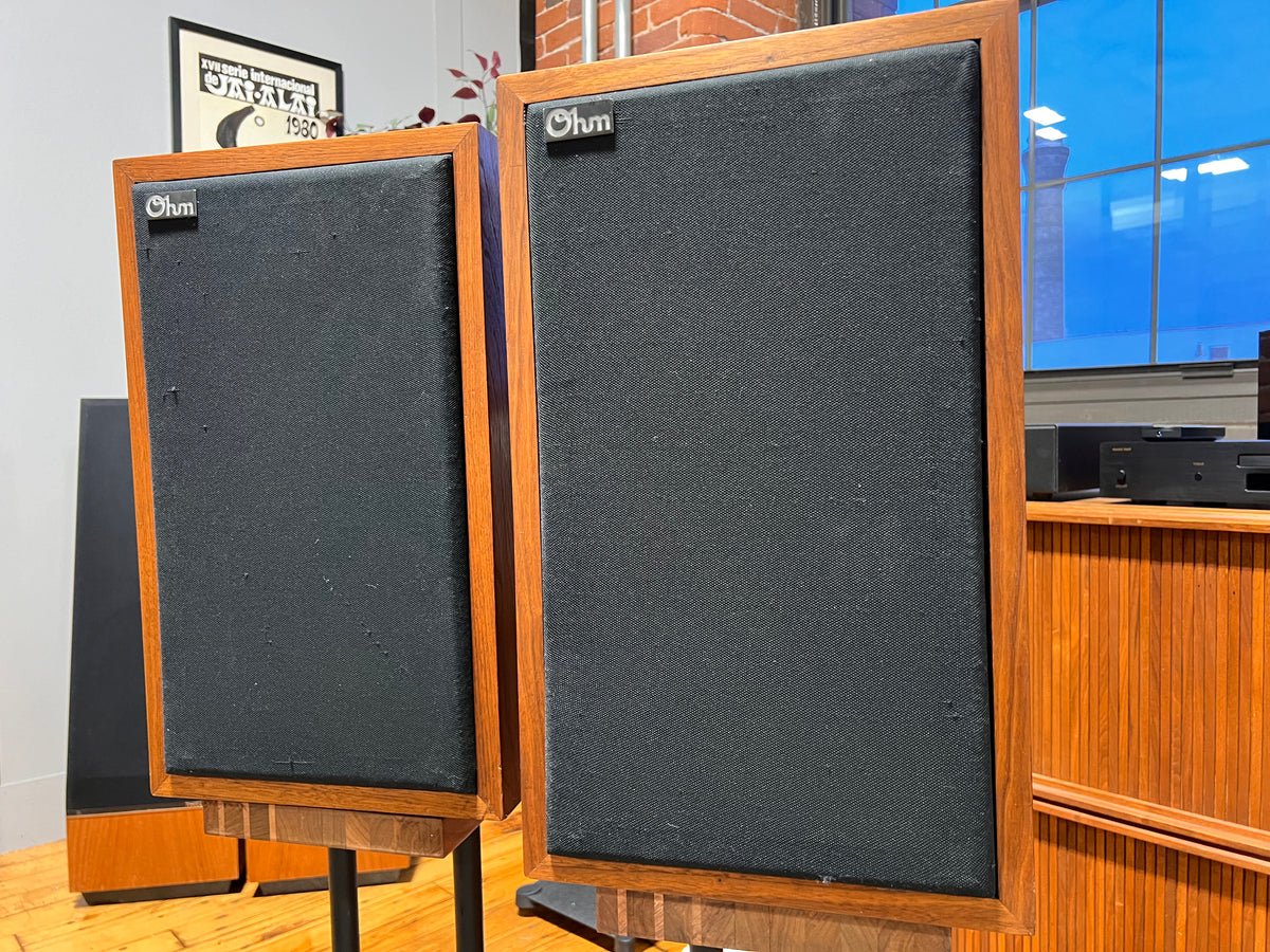 Ohm Model L Loudspeakers, Vintage Bookshelf Power – Holt Hill Audio