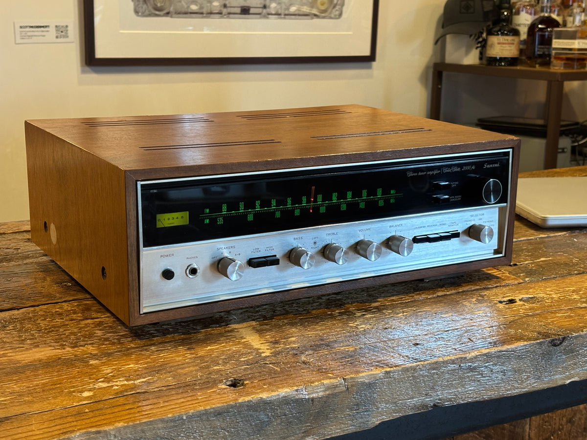 Sansui 2000A - Classic Sansui Way Back Machine – Holt Hill Audio