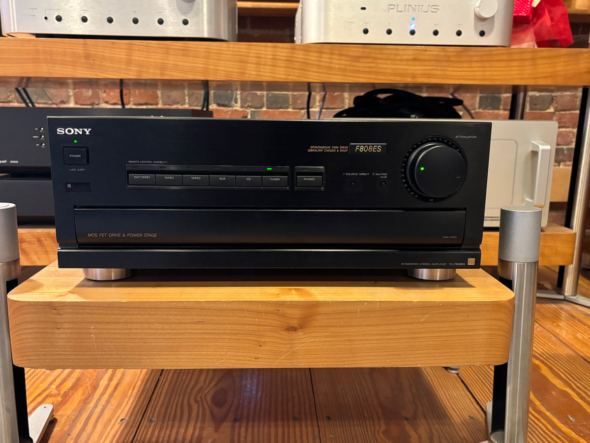 Sony TA-F808ES, The Elevated Standard Integrated Amplifier – Holt