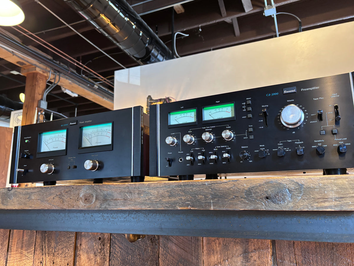 Sansui CA3000, BA3000 & TU9900 - The Holy Grail Hat Trick! – Holt
