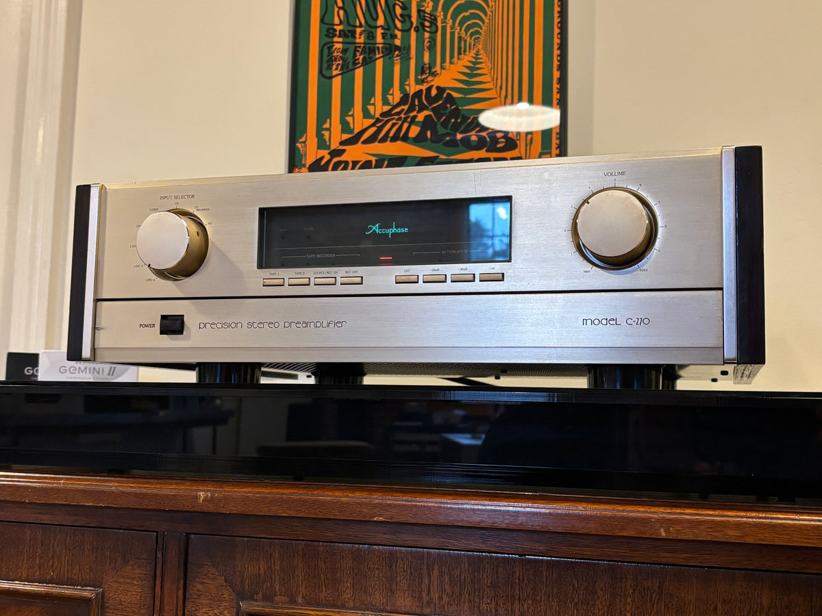 Accuphase C-270, Reference Level Stereo Preamplifier – Holt Hill Audio