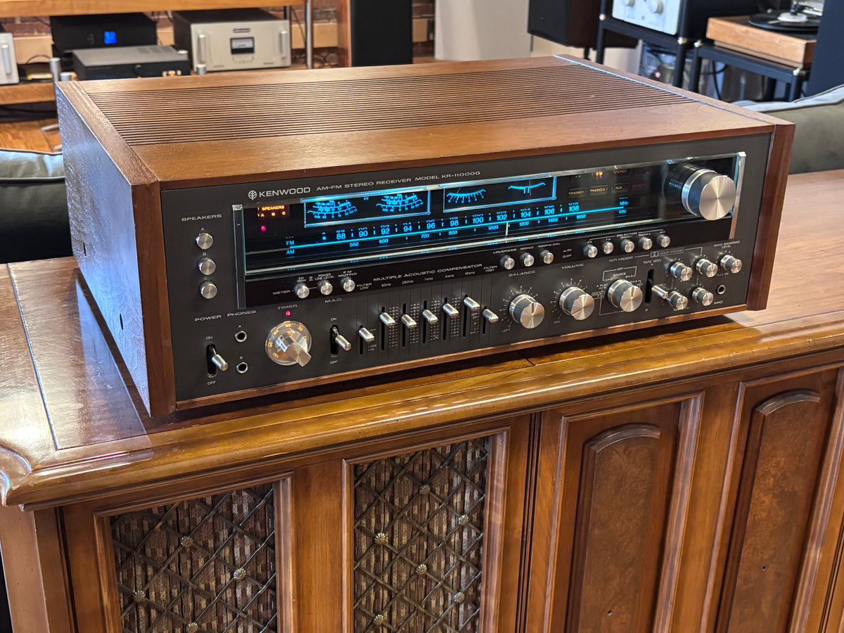 Kenwood, KR-11000G - Late 70's Monster Reciever! – Holt Hill Audio