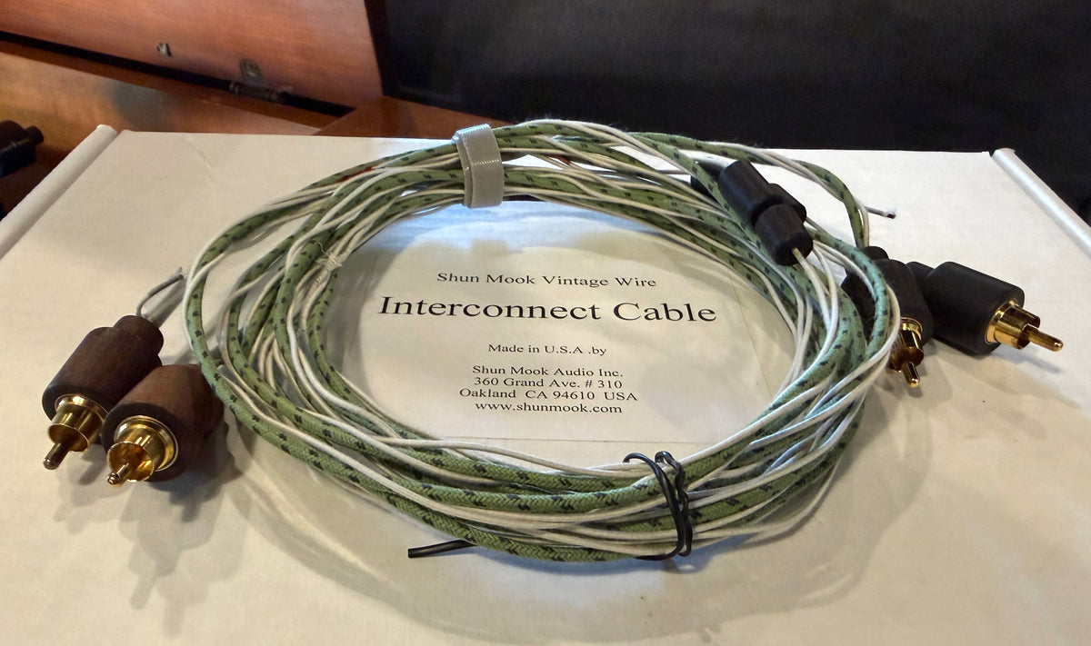 Shun Mook Audio Interconnects, Critically Tuned Cables – Holt Hill