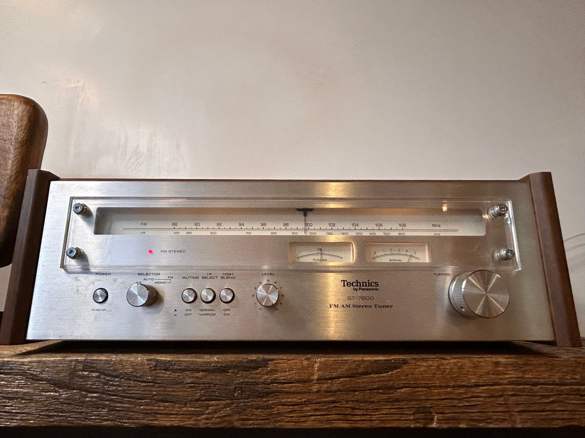 Technics ST-7600 AM/FM Stereo Analog Tuner – Holt Hill Audio