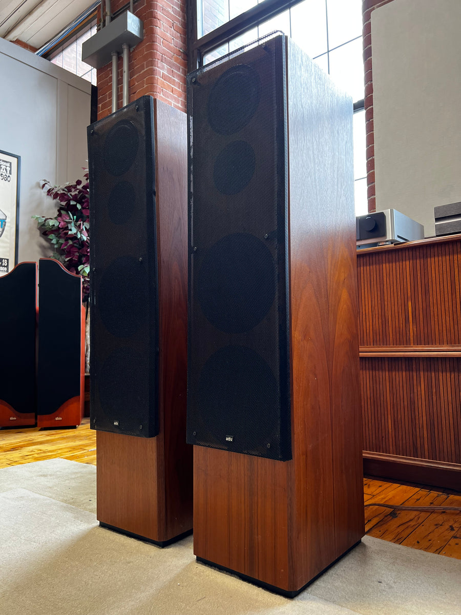 Narrow best sale tower speakers