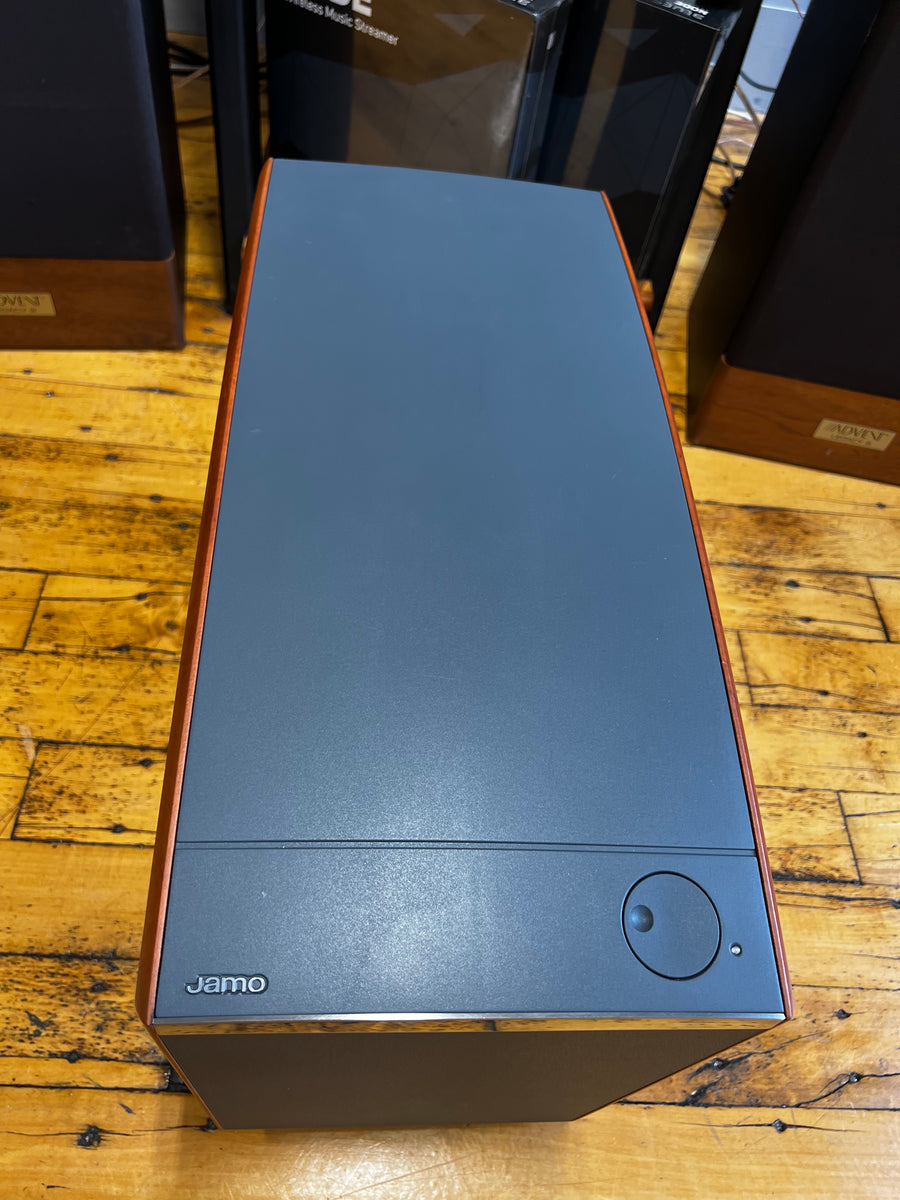 Jamo D4SUB Powered Subwoofer, Sleek Performer – Holt Hill Audio