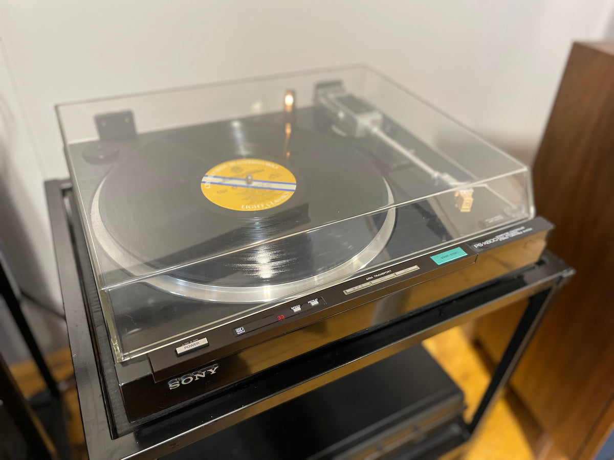 Sony PS-X600 Computer Controlled TT w/Grado, XC+ MM Cart