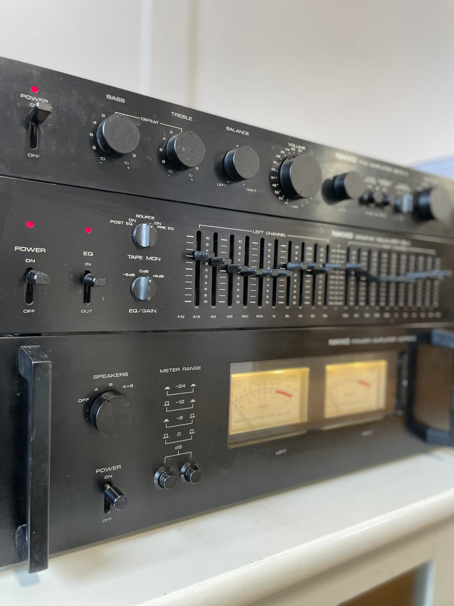 Nikko Audio, Alpha II, Beta II & EQ-I - SOLD – Holt Hill Audio