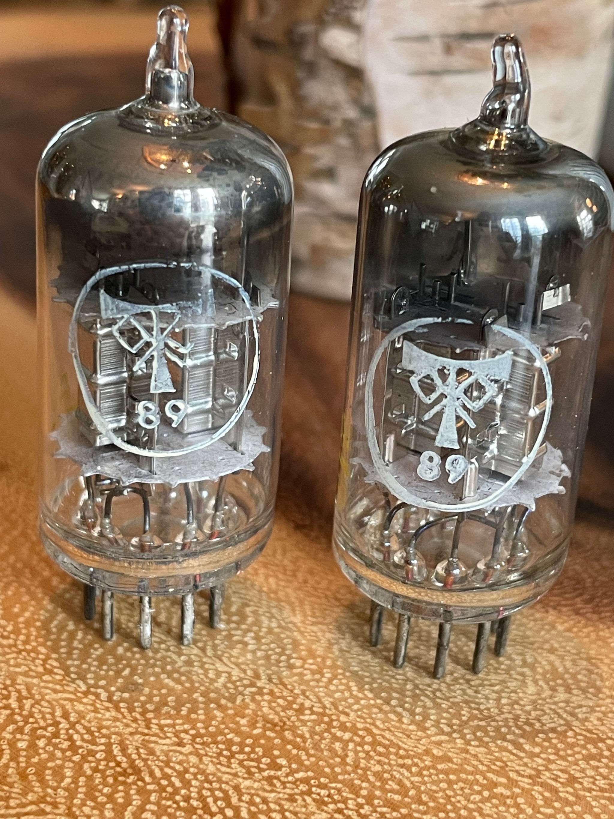 NOS Matched Pair - Mazda, 12ax7 Small Signal Tubes. C'est Magnifique! –  Holt Hill Audio