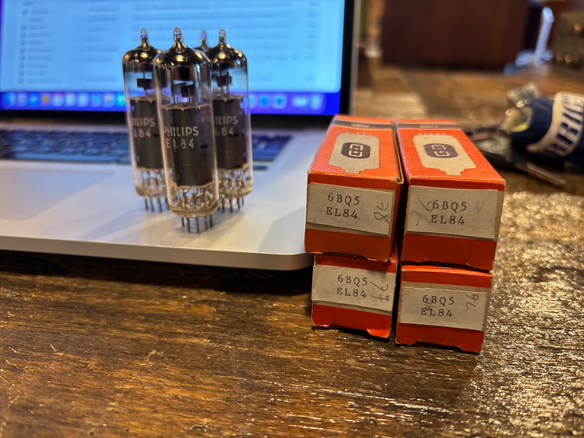 Phillips Miniwatt, EL84 Power Tubes Supertube! – Holt Hill Audio