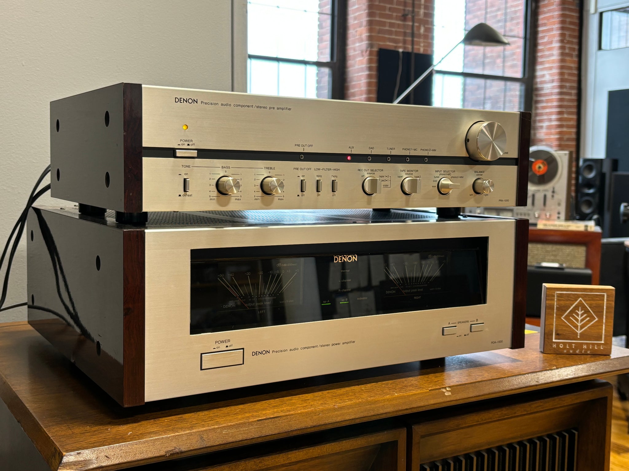 Denon POA-1500 & PRA-1000 Exceptional Package, Priced Separately – Holt  Hill Audio