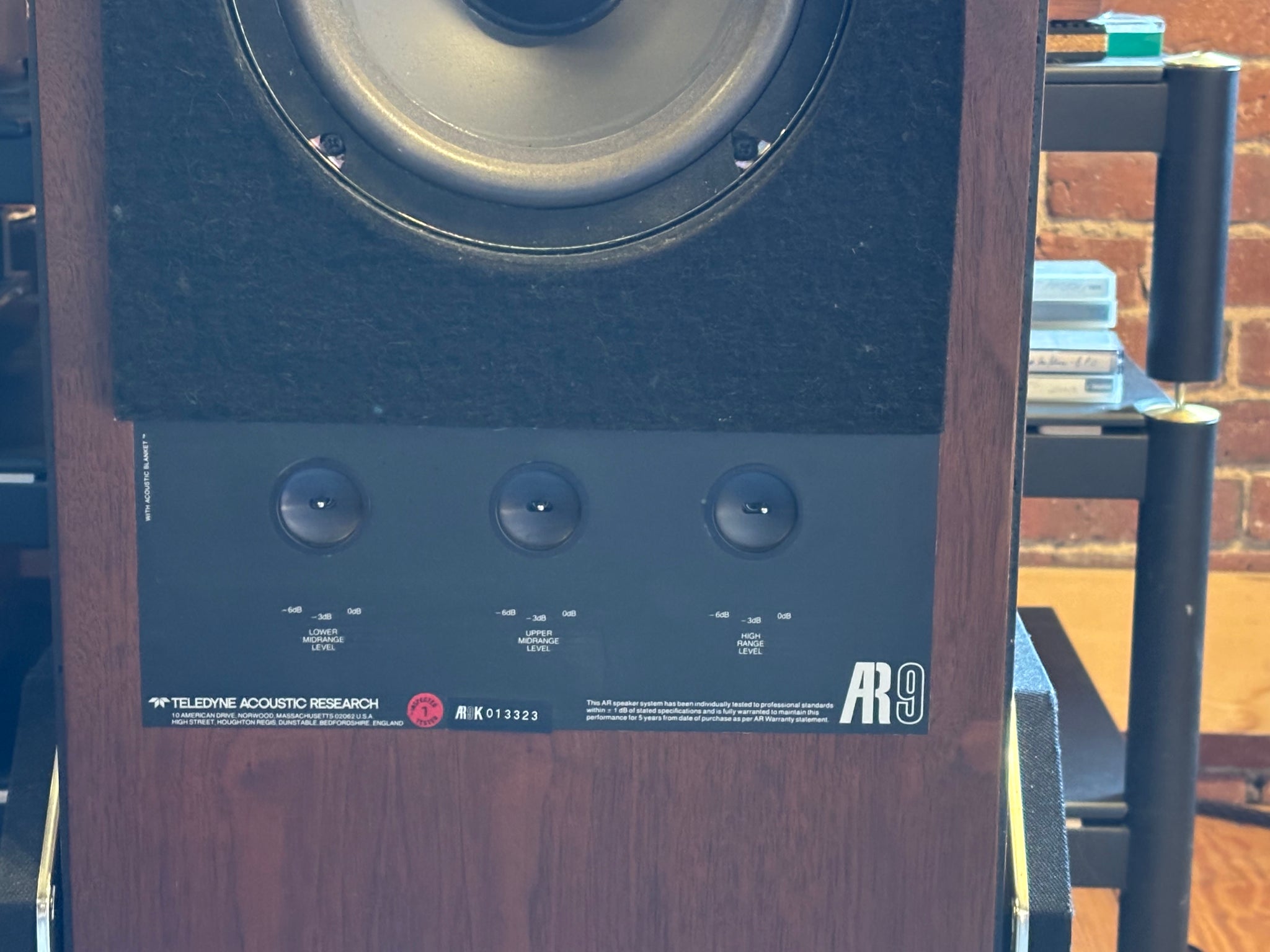 Acoustic Research AR9 - Speaker Icons - SOLD – Holt Hill Audio