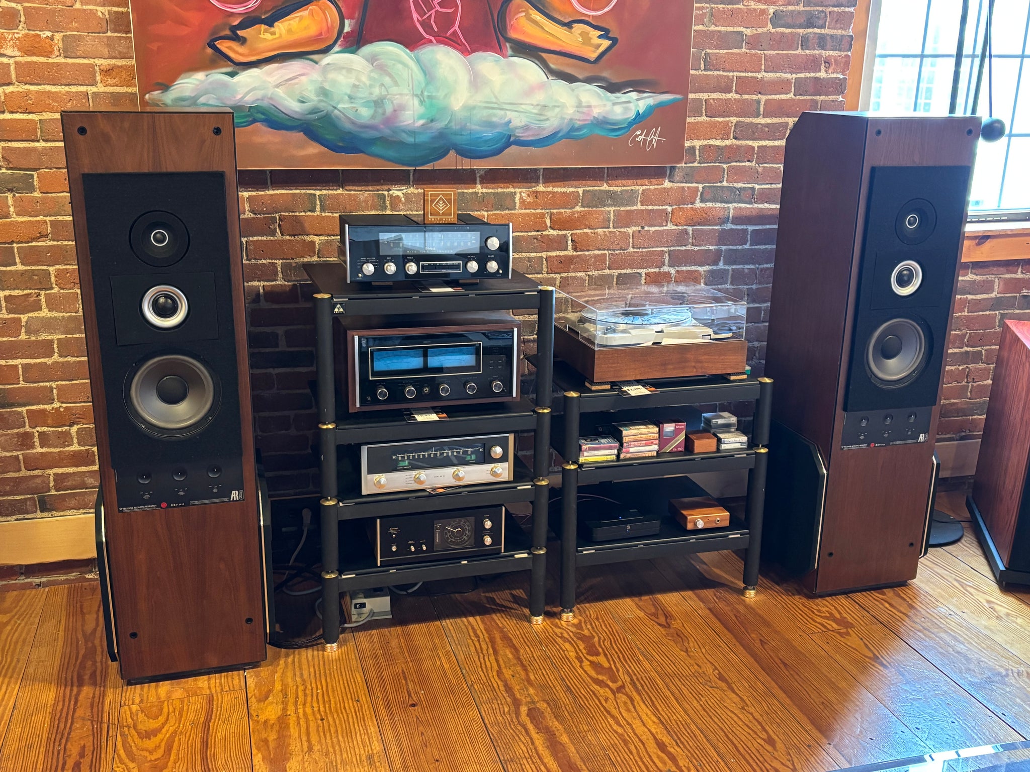 スピーカー・ウーファー ACOUSTIC RESEACH AR9 Acoustic Research AR9 - Speaker Icons - SOLD – Holt Hill Audio