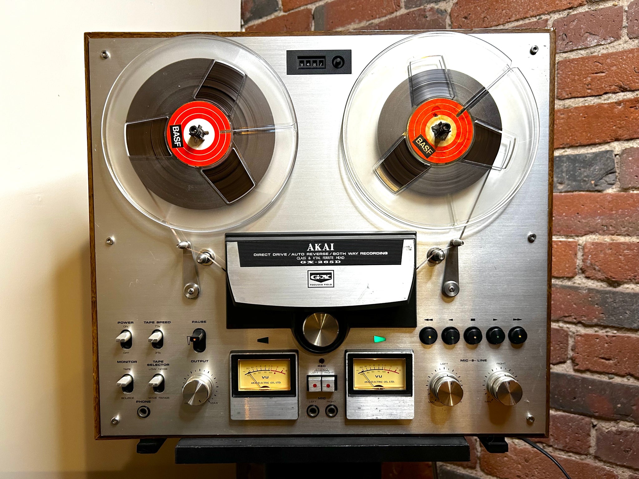 Akai GX-265D, 6-Head, Reversing, Vintage Reel-To-Reel – Holt Hill