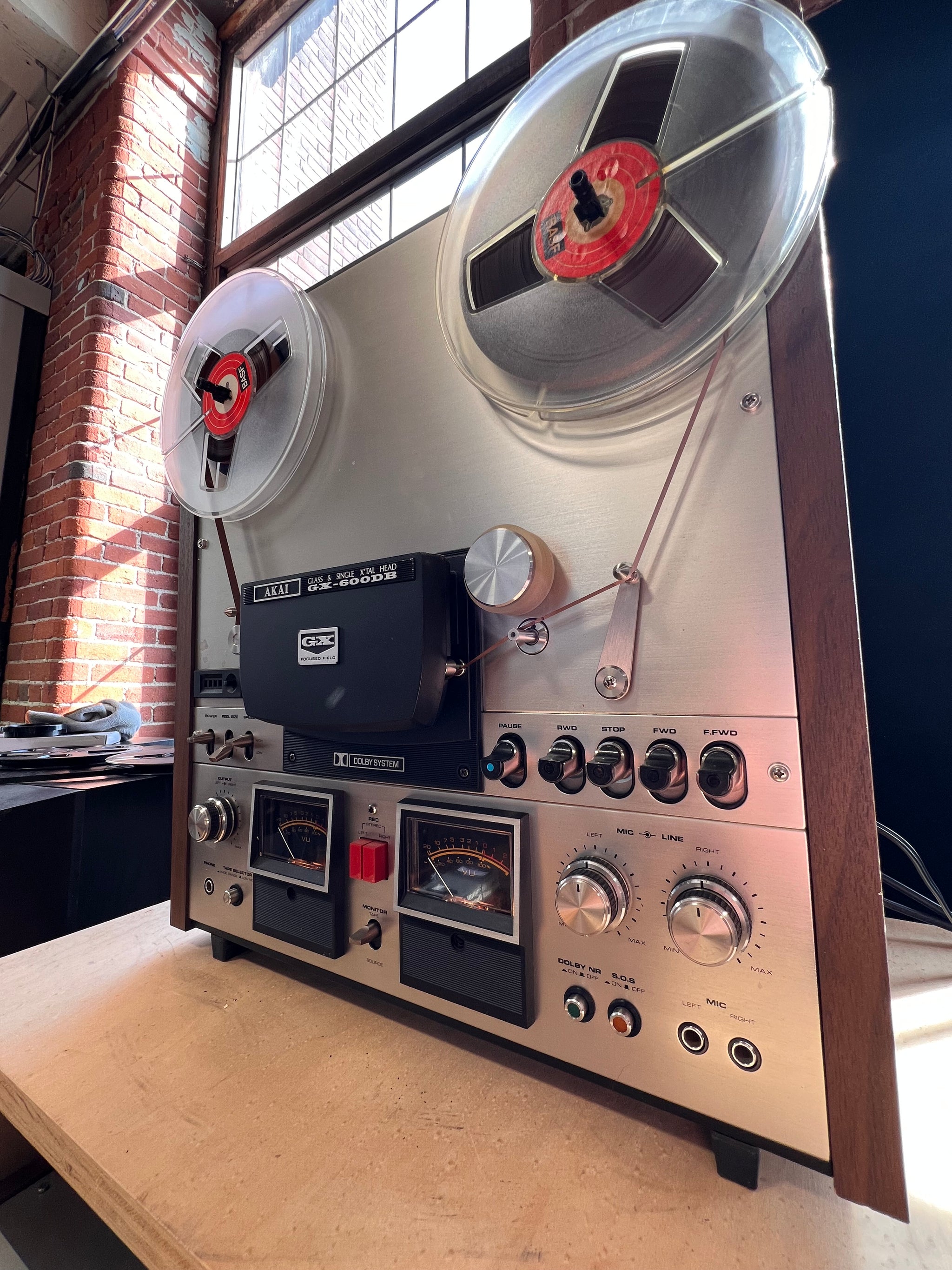Akai GX-600DB, Classic Reel-to-Reel 