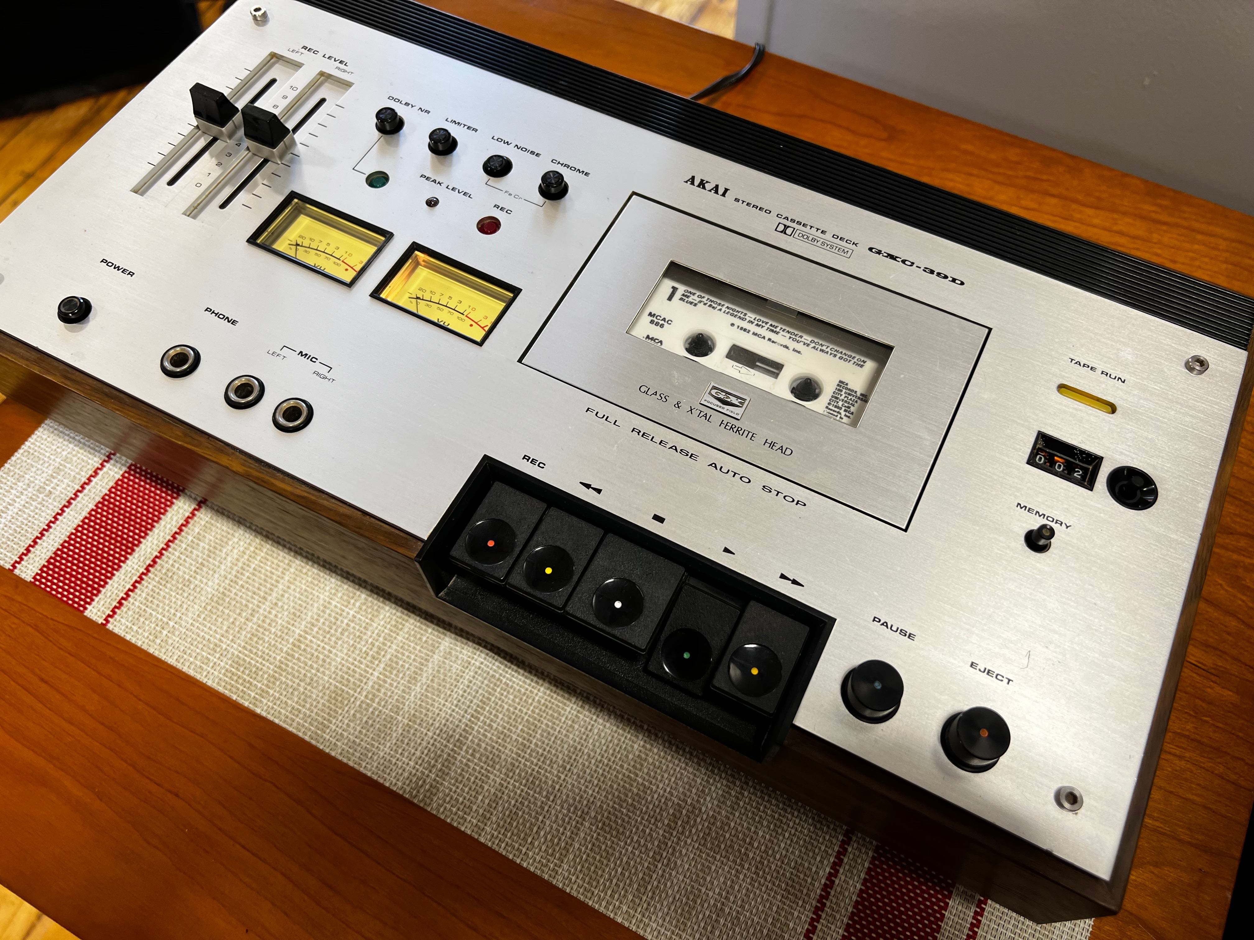 Akai GXC-39D Vintage Dolby Cassette