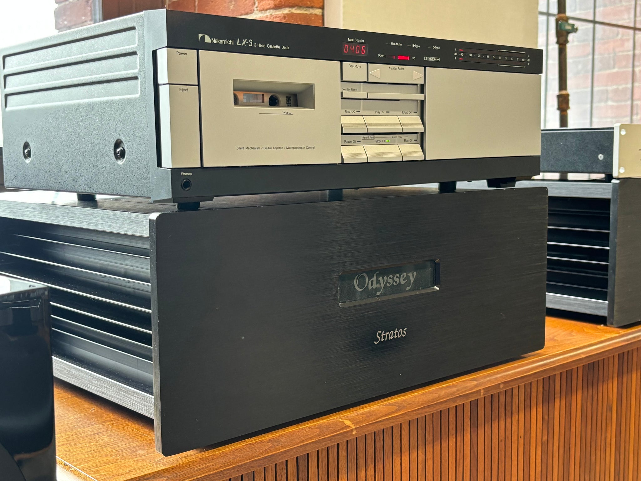 Nakamichi LX-3 Cassette Deck - Back to the Future Cool! - SOLD