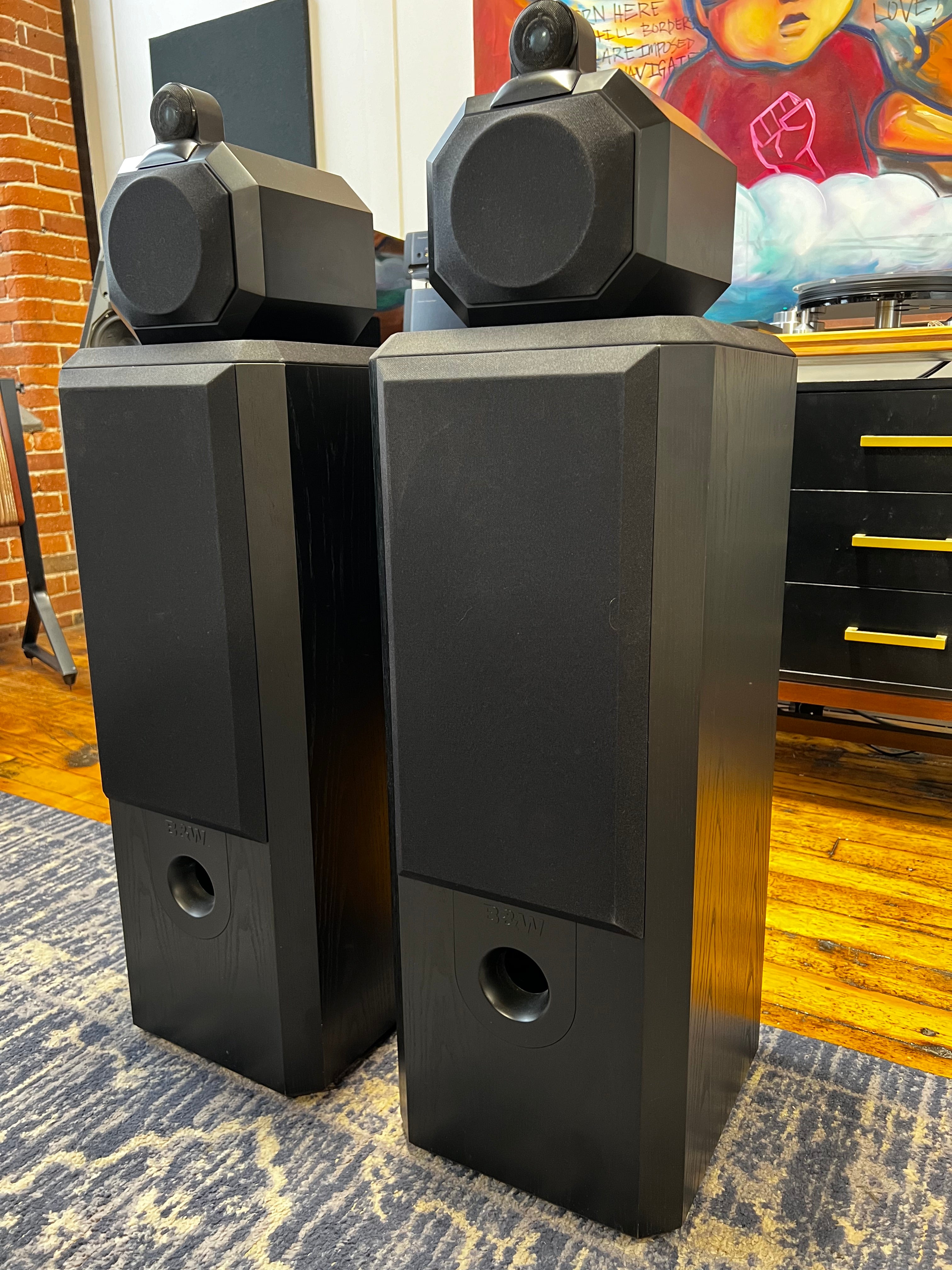 B&W 802 Series 3 Tower Speakers, Like New Condition
