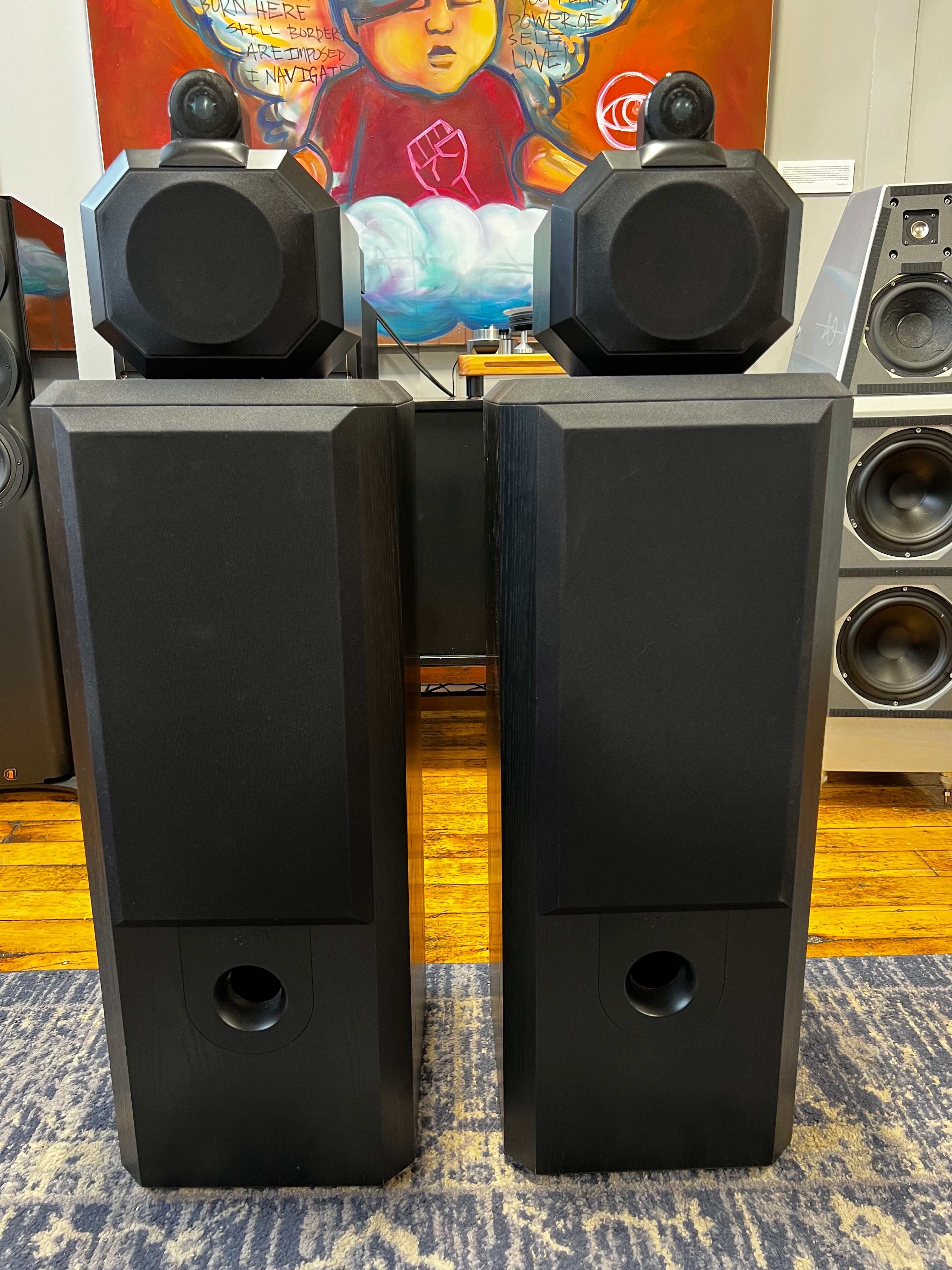 B&W 802 Series 3 Tower Speakers, Like New Condition