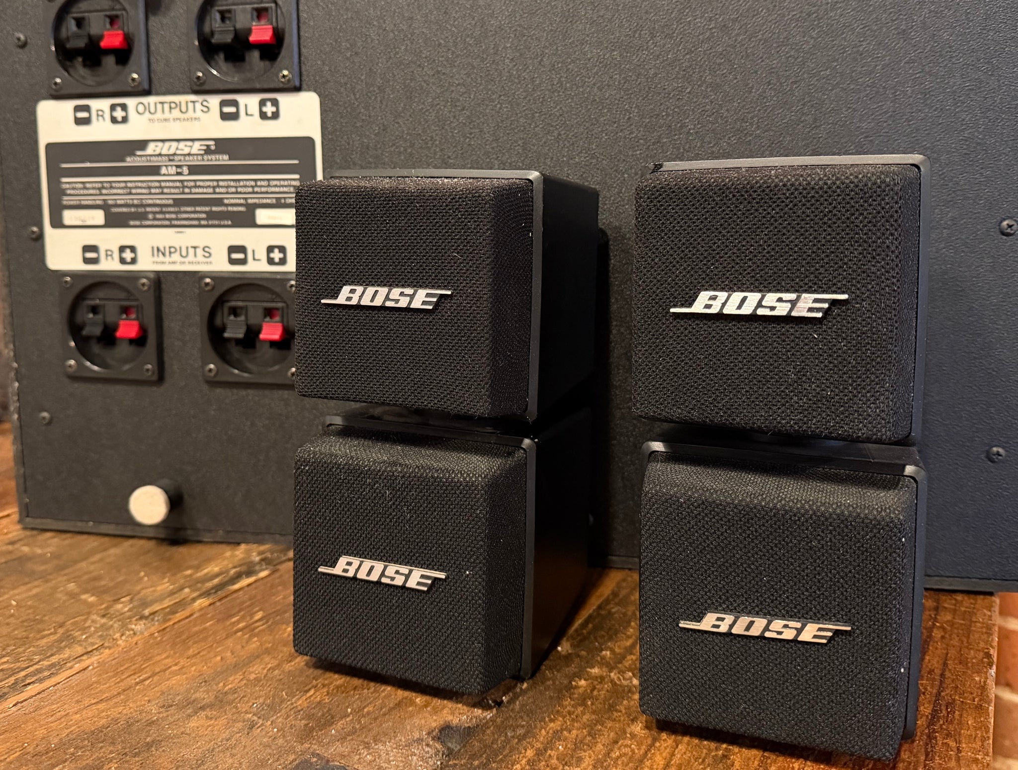 Bose Acoustimass AM-5, Tiny Tots That Revolutionized Home Audio