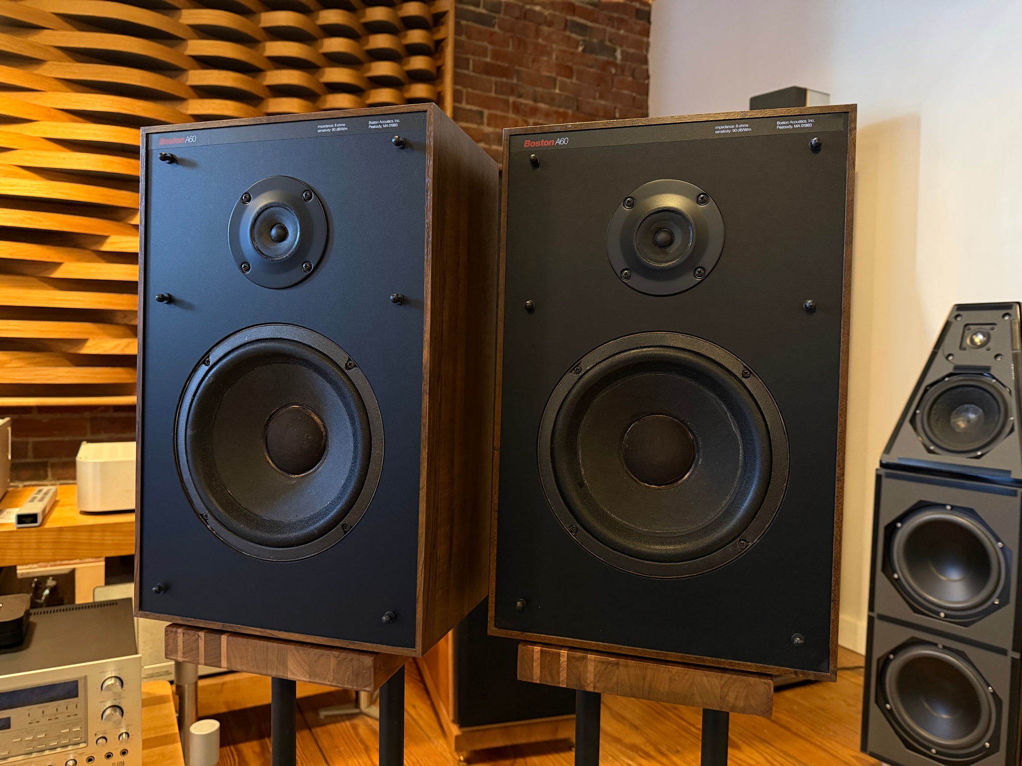 Boston Acoustics A60, Another New England Classic – Holt Hill Audio