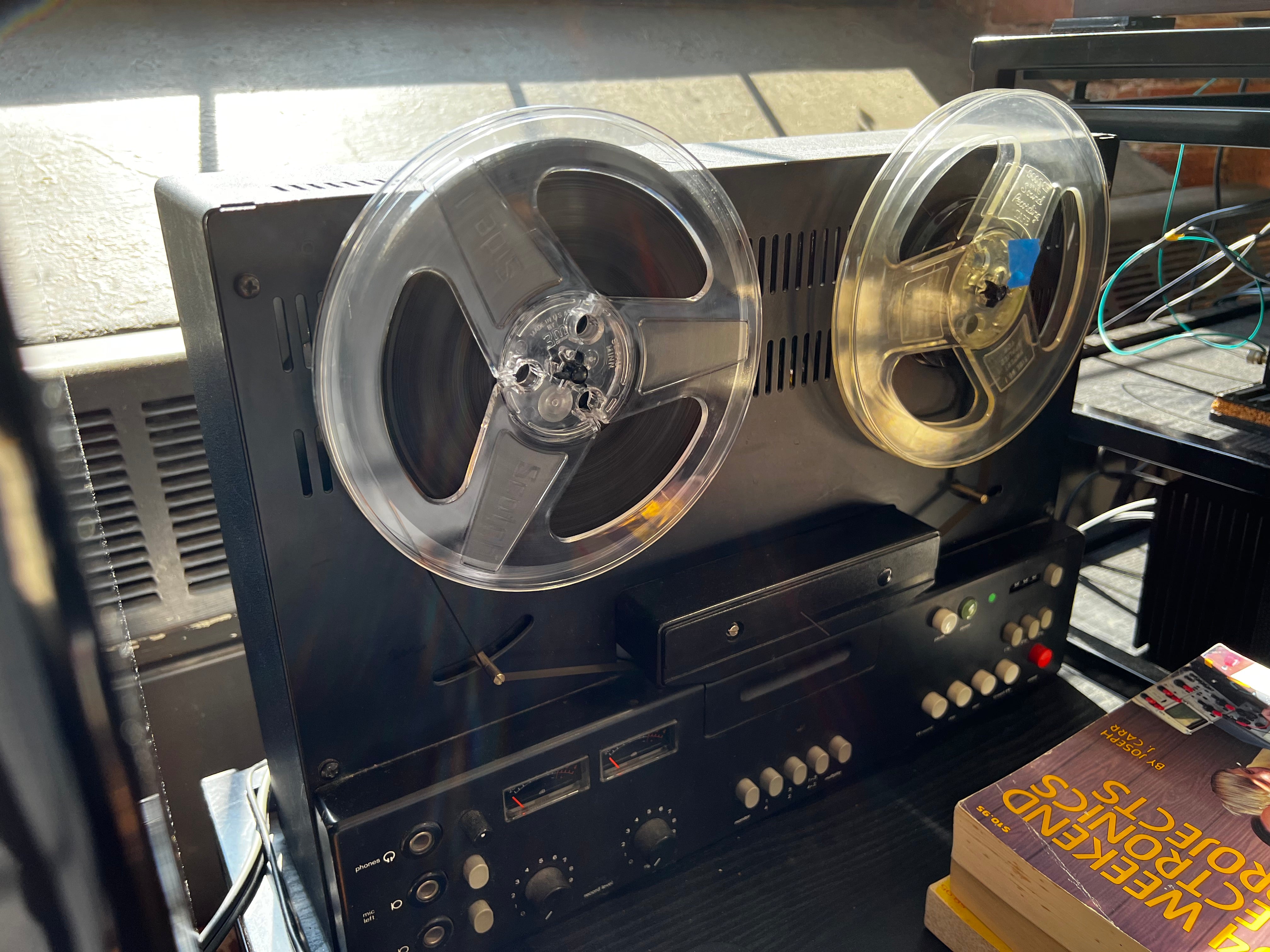 Braun TG-1000 Tape Recorder/Player, Classic Rams Design - SOLD