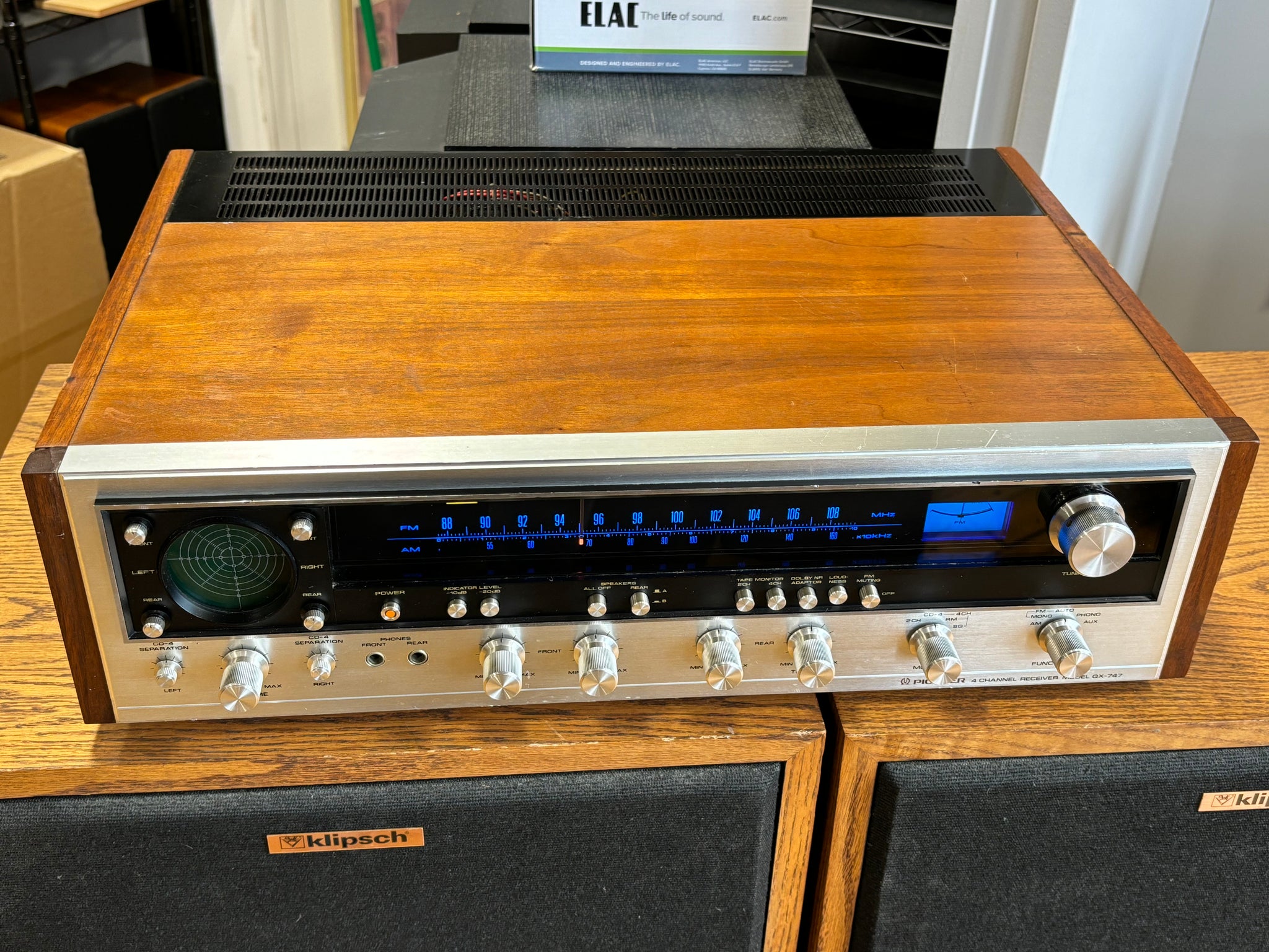 Pioneer QX-747 Quadraphonic Receiver – Holt Hill Audio