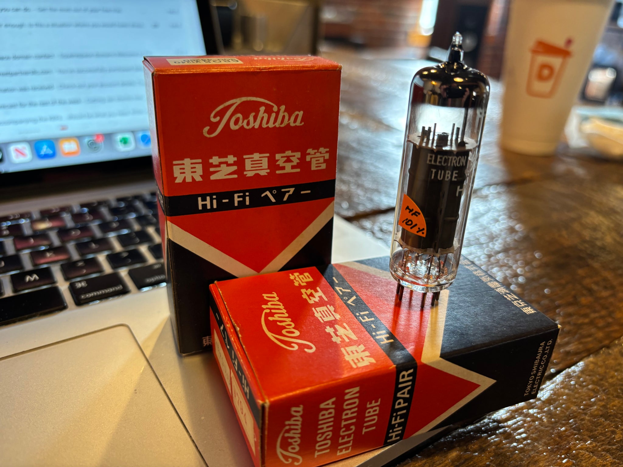 Matched NOS Quad of Toshiba, EL84/6BQ5 Power Tubes Sublime
