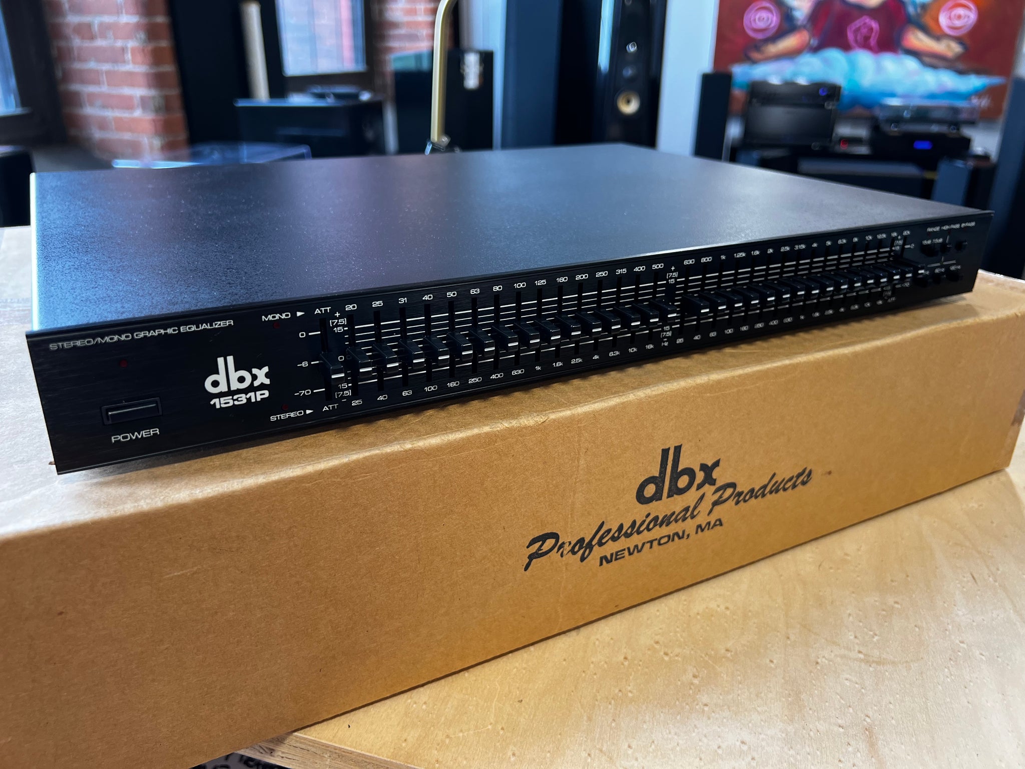 dbx 1531p デービーエックス グラフィックイコライザー