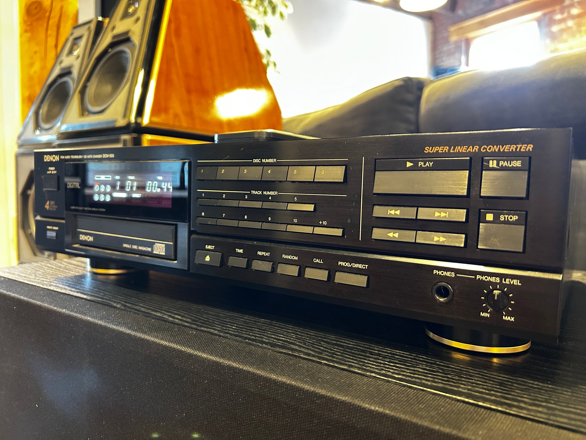 Denon DCM-555, Vintage PCM CD Player – Holt Hill Audio