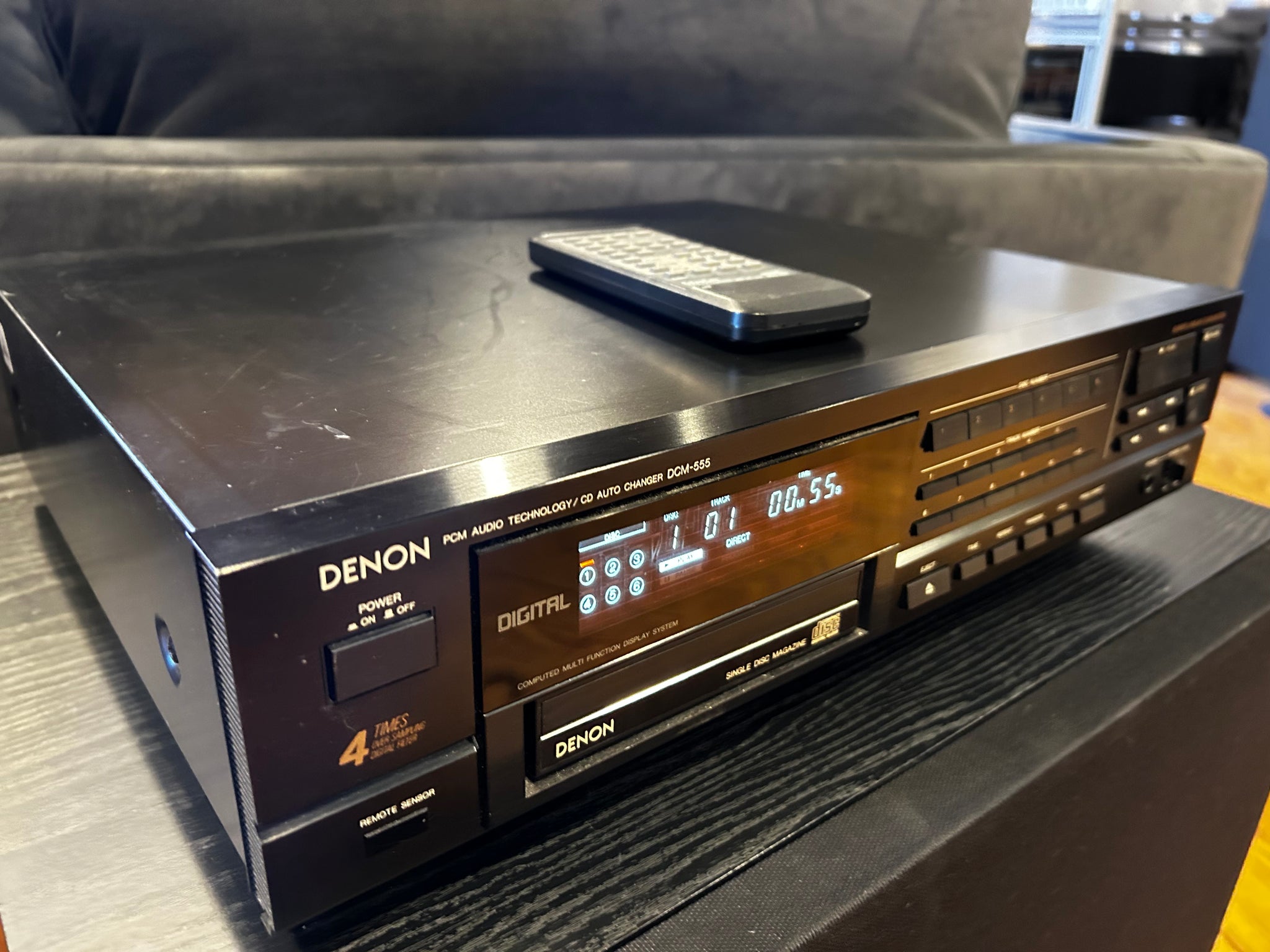 Denon DCM-555, Vintage PCM CD Player – Holt Hill Audio