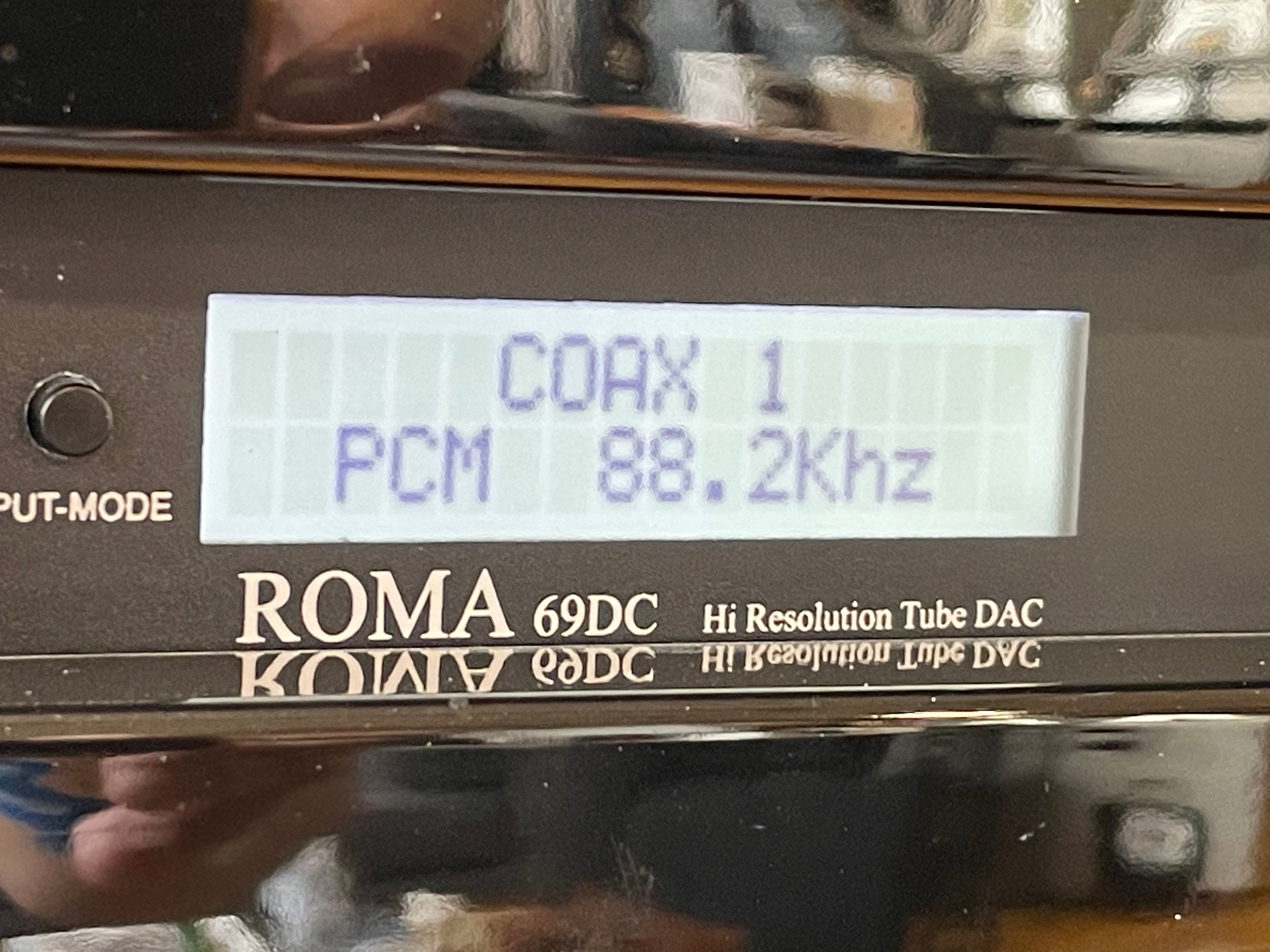 Synthesis, "Roma" 69DC Tube DAC - INCREDIBLY Rare in the US