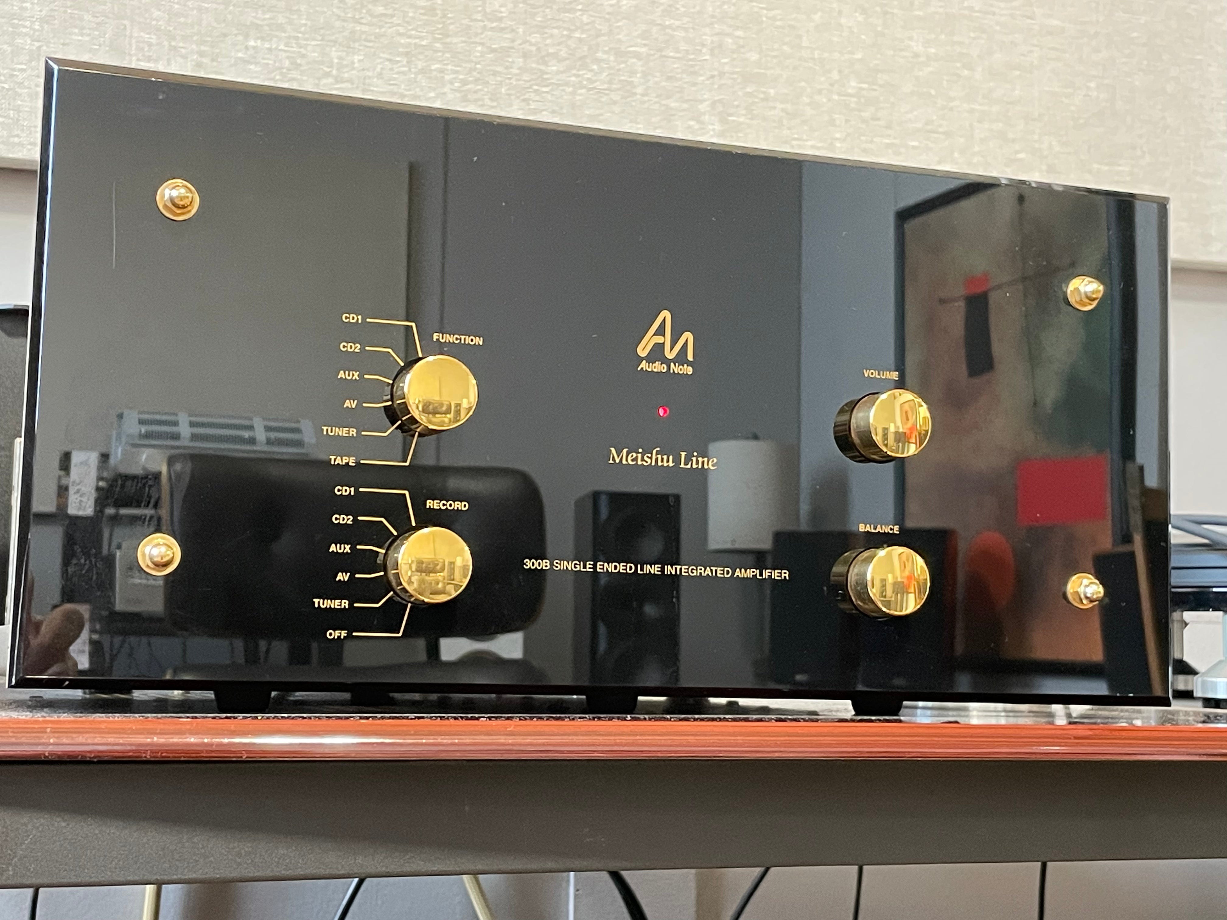 Audio Note, Meishu Line 300b  Integrated, "One of the finest I've heard" - BGR