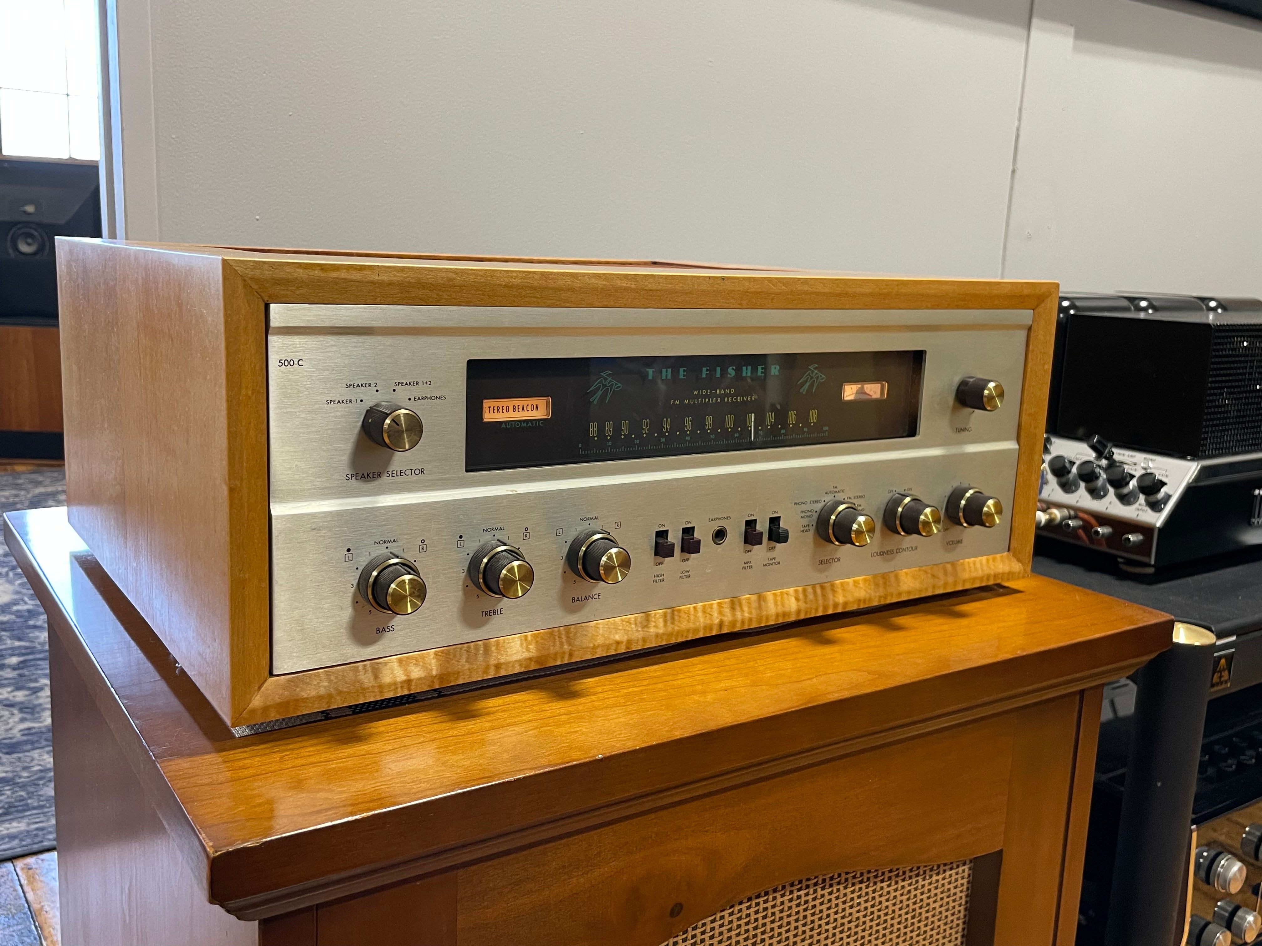 The Fisher 500C Tube Receiver - Just Lovely!