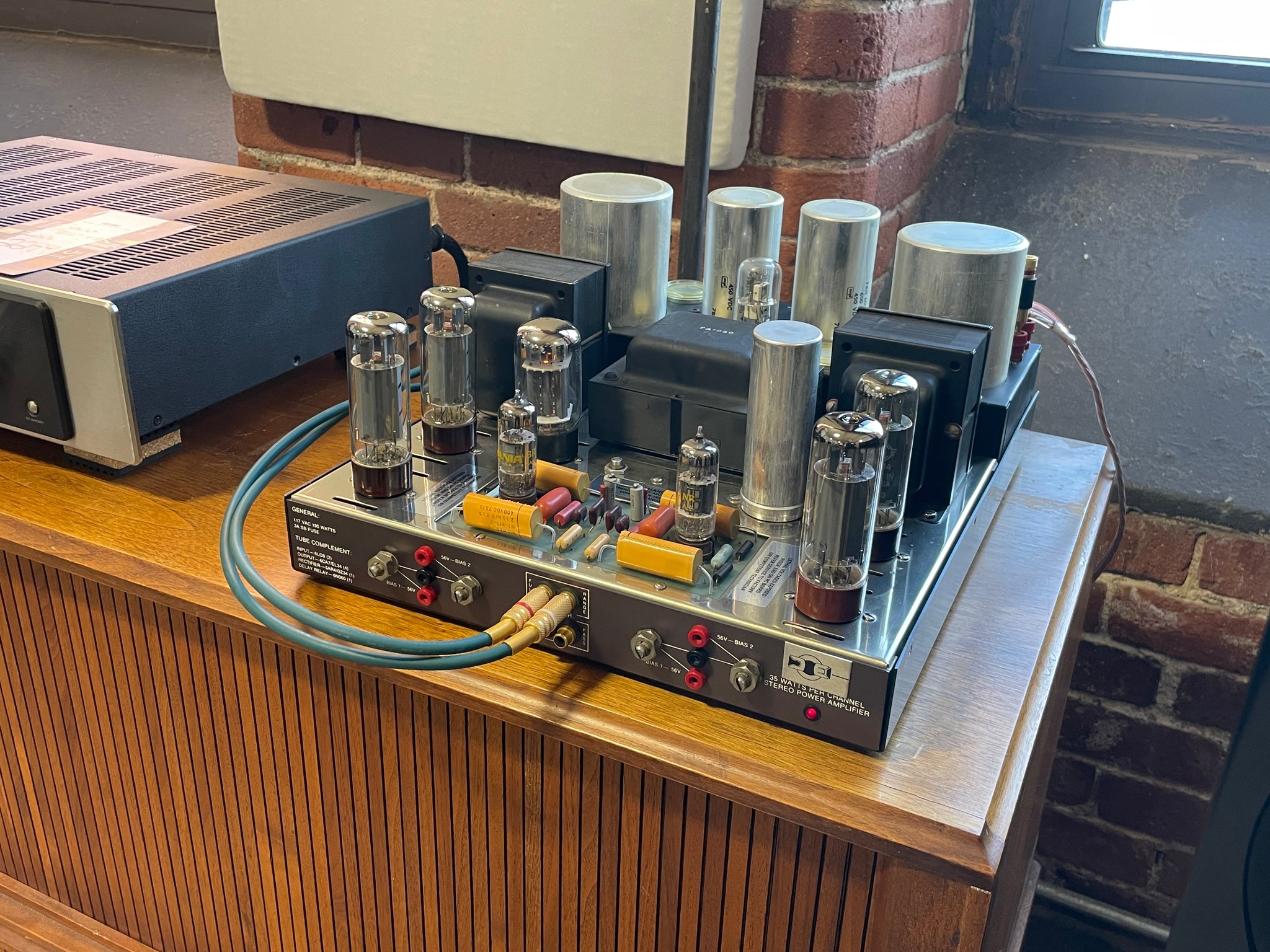Dennesen, EL34 Push/Pull Tube Amplifier - RARE and Fabulous John