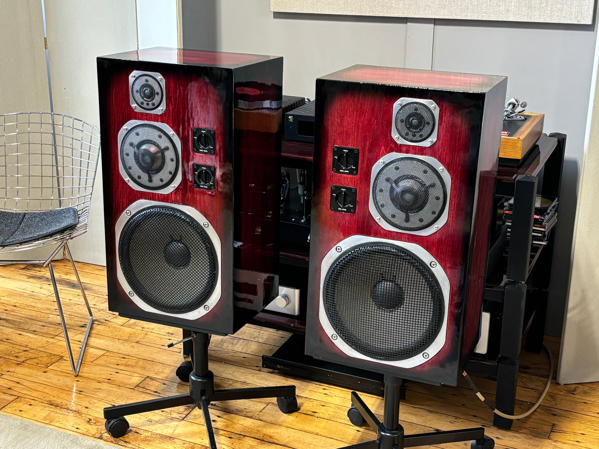 YAMAHA NS-1000M 逆立つ YAMAHA NS-1000M 逆立つ