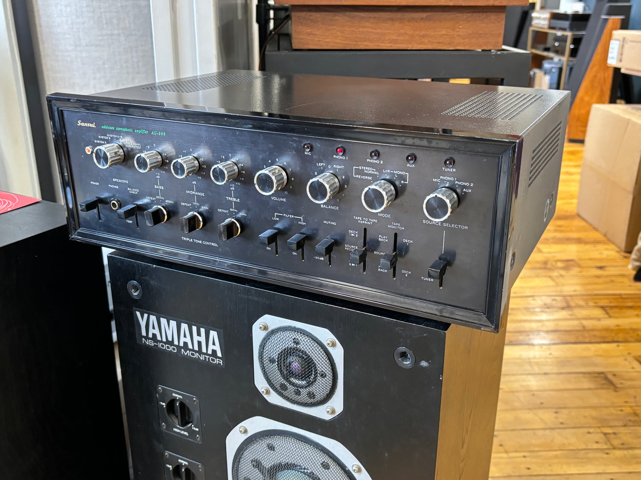 Sansui AU-999 Classic Muscle – Holt Hill Audio