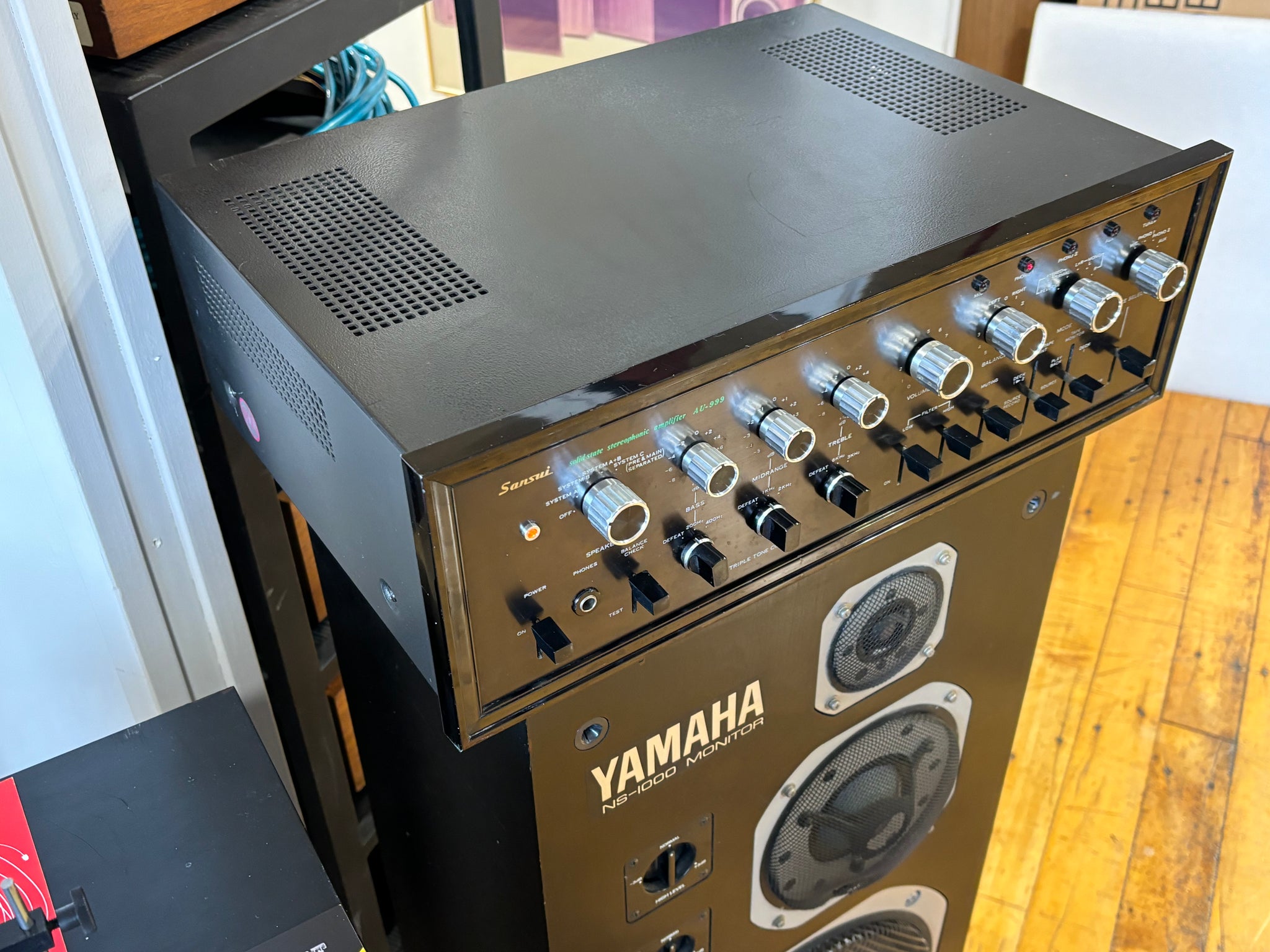Sansui AU-999 Classic Muscle – Holt Hill Audio